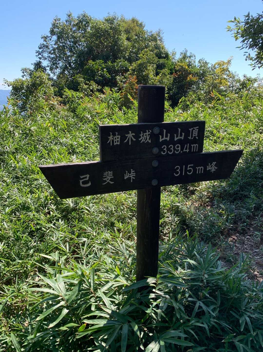 柚木城山の写真