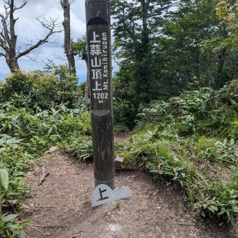 上蒜山　1202m