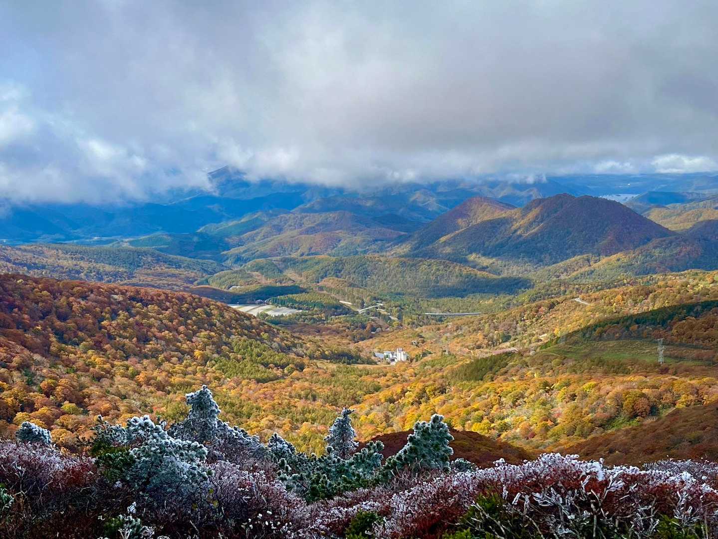 安達太良山登山口-旧土湯峠-鬼面山 往復コースの写真