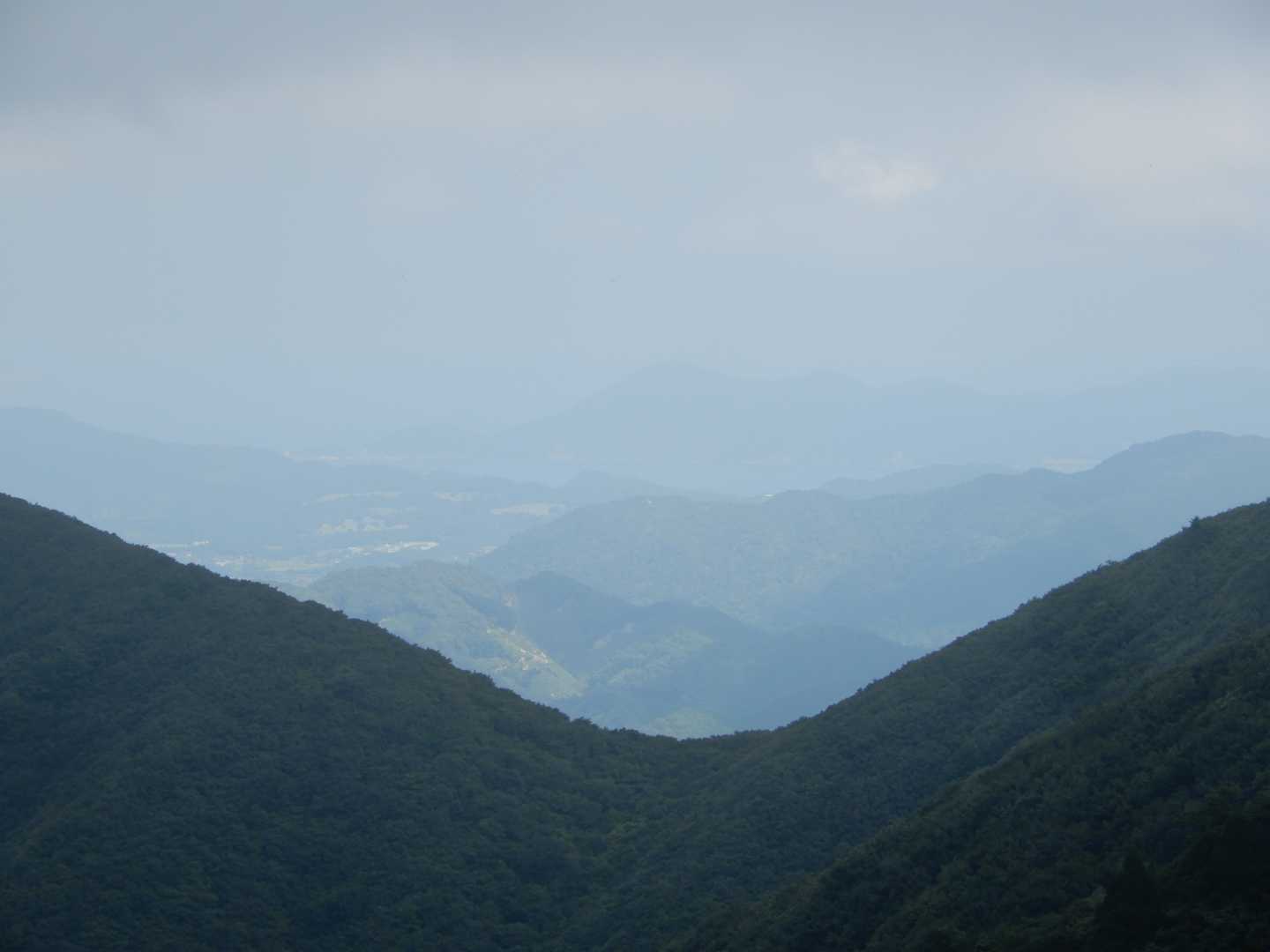 帰りには天気が回復してくれることを期待して・・・