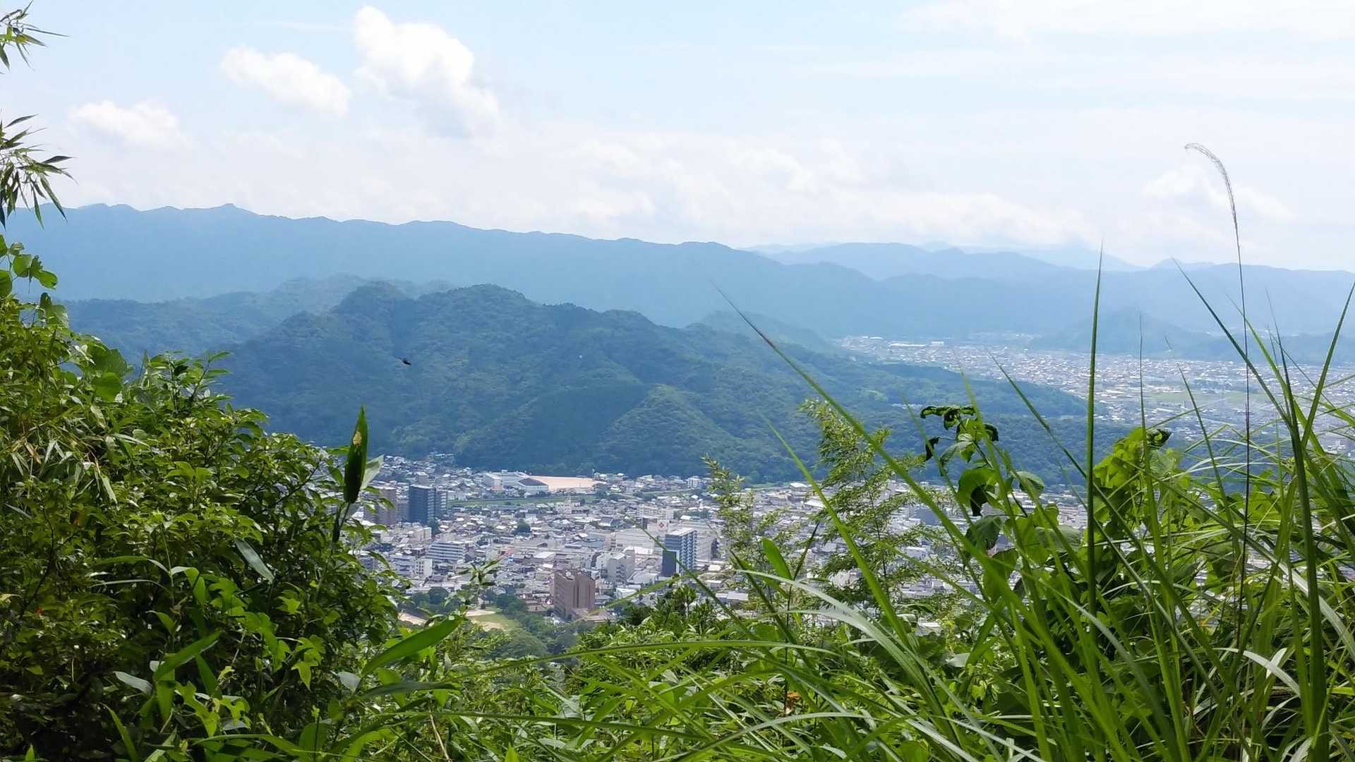 東屋眺望