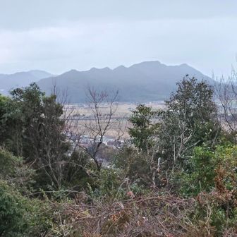 南東側　火の山連山⛰️