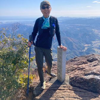 山頂にいた外国の方に撮ってもらいました😊