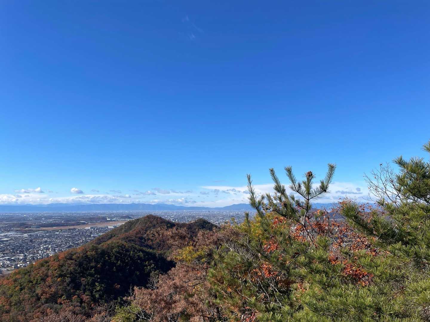 空が真っ青で気持ちいい！