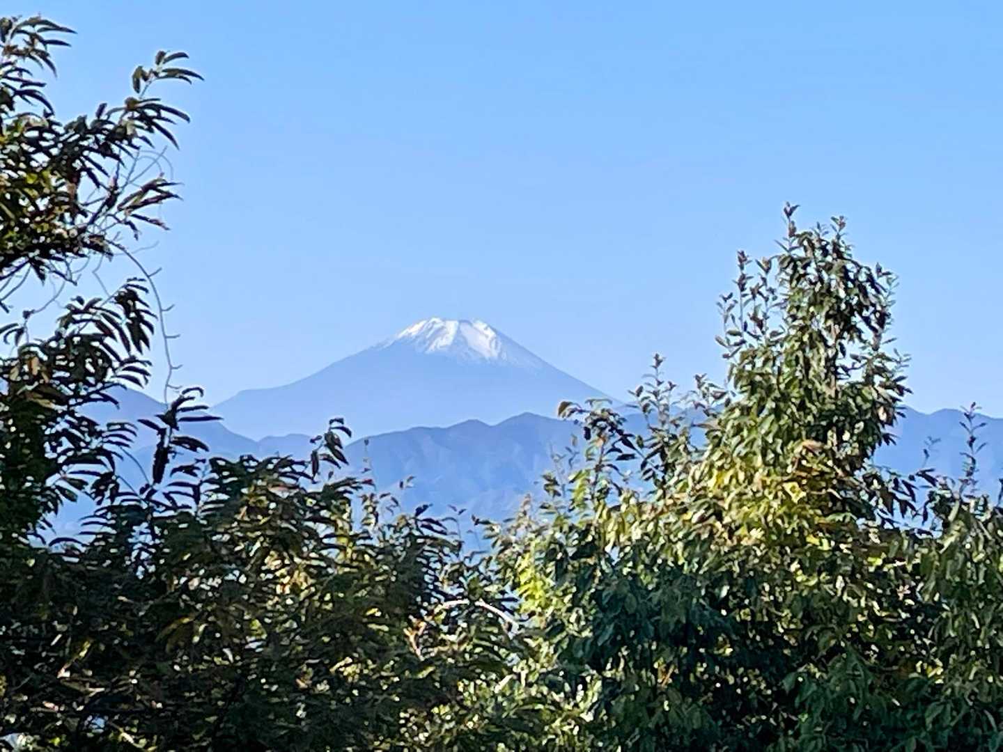 一丁平展望台からの富士山