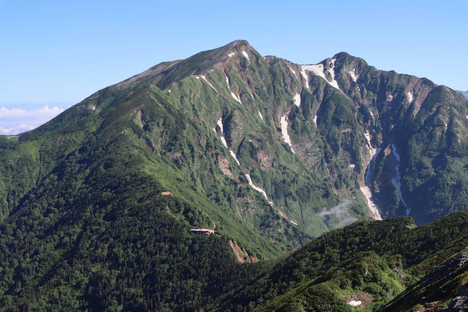 鹿島槍方面