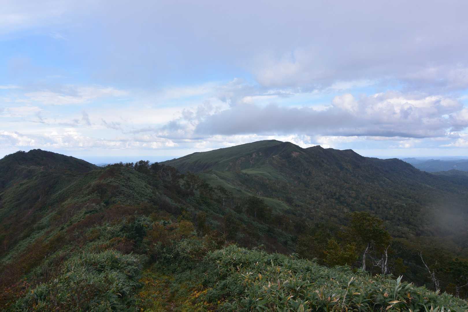 目指すピッシリ山