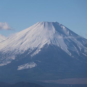 富士山をズーム