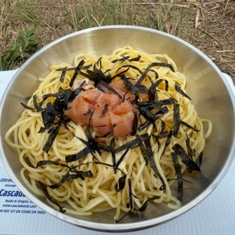 shinさんは明太パスタ🍝✨️
