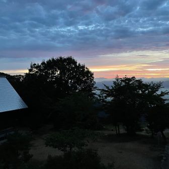 日の出間近🌅