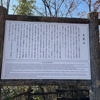 明治天皇がいらしたので、このお山の名前が付いたとか。