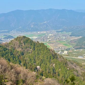 城ヶ峰展望台からの眺め