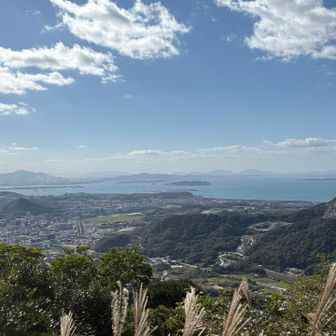 勝山山頂付近。綺麗🤩