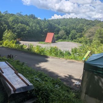 無事下山。
日差しが朝より強烈。
夏だ。