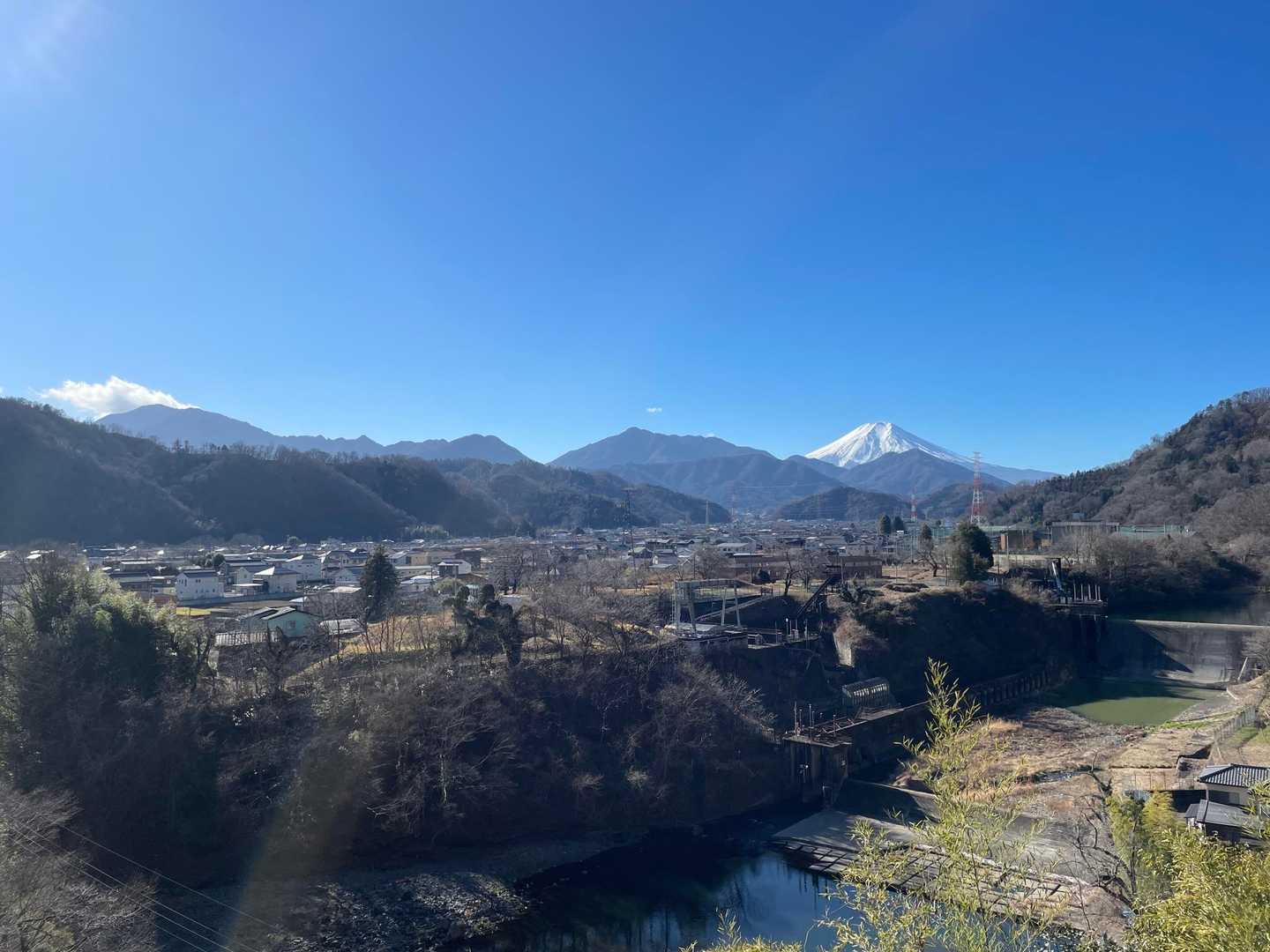 登山道入口-高川山-禾生駅 縦走コースの写真