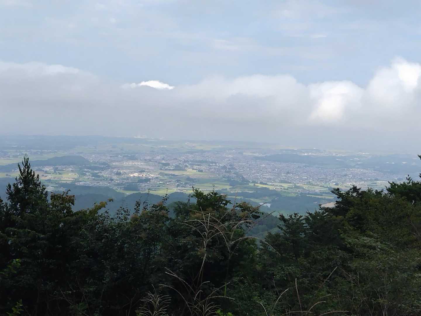 山頂からの眺め