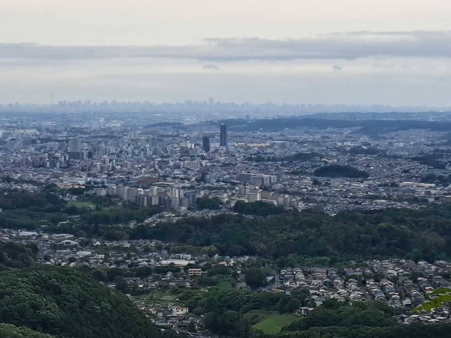 高尾駅-霊園前バス停-八王子跡バス停-天守閣跡-北高尾富士 周回コースの写真
