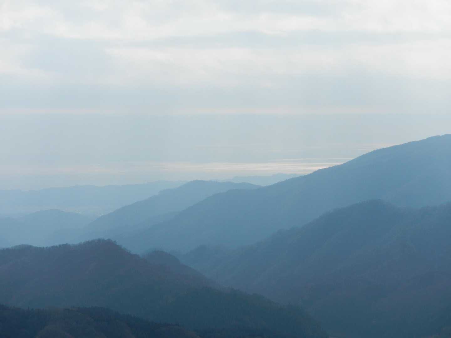 明神山登り口-明神山 往復コースの写真
