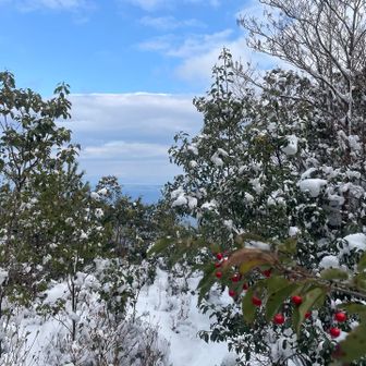 最後△霊仙山経由
いっぱい歩いて雪山満喫🏔✨