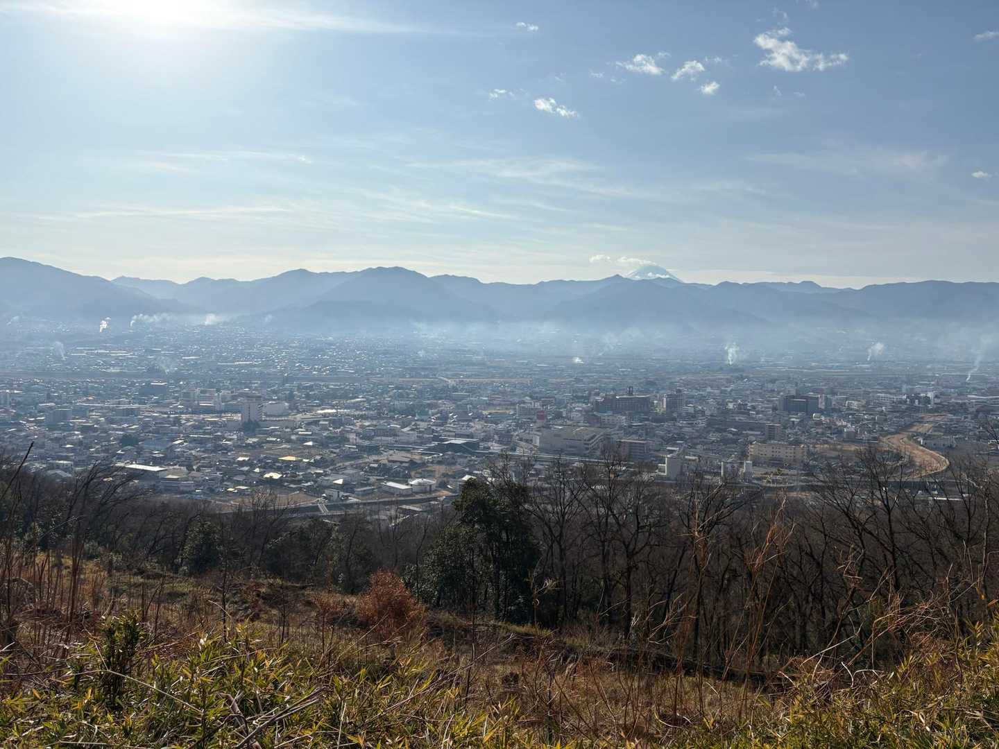 暑いくらいのポカポカ
今日の富士山