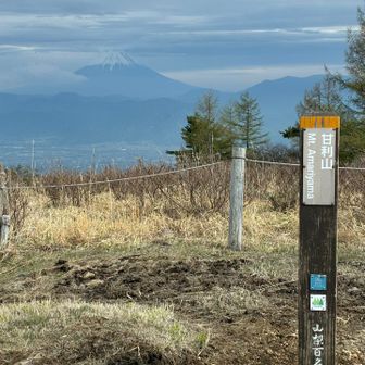 登頂🙌上の駐車場からは20分くらい🐾