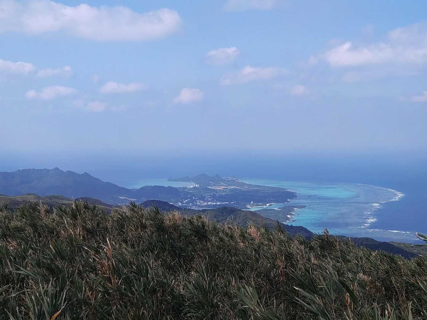海の色が違う😄
