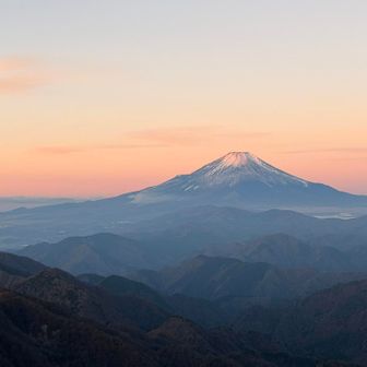 おー富士山😍美しい