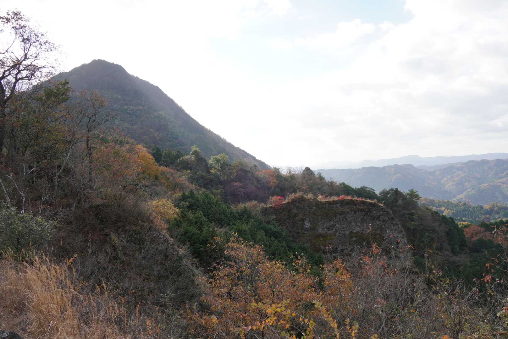 鹿嵐山-地蔵峠-第二登山口-鹿嵐山中央登山口 周回コースの写真