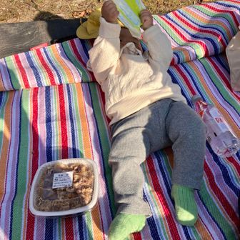 公園の近くで牛丼買って来ました🐮