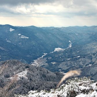 下山中に少しクリアになって来ました。