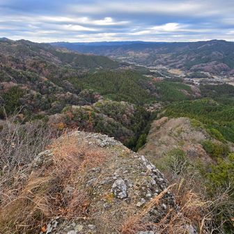 岩の上からの眺め