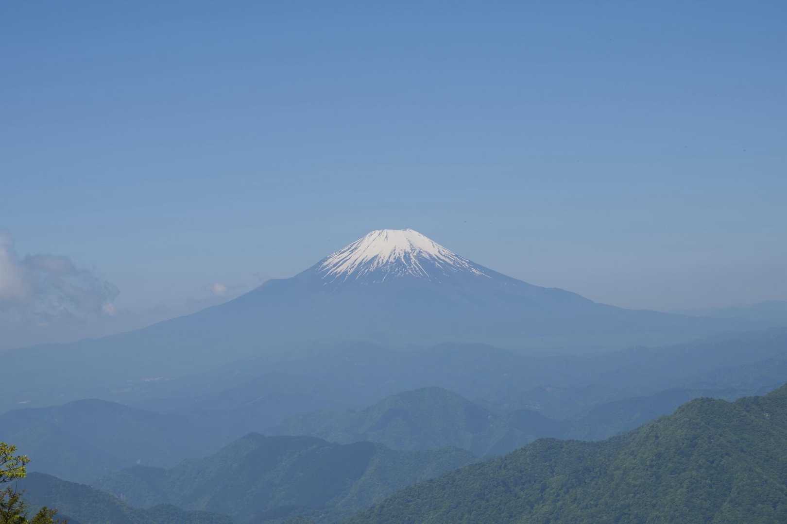 富士山を見ながらの稜線歩きはやはり良き☺️