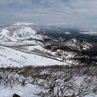 山頂から羅臼方面