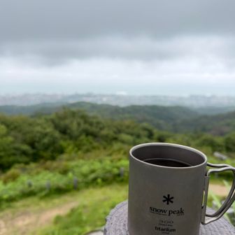 山頂コーヒーは欠かせません