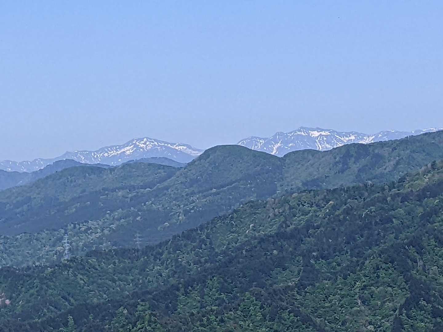 白山かなー🏔
雪が足りない？