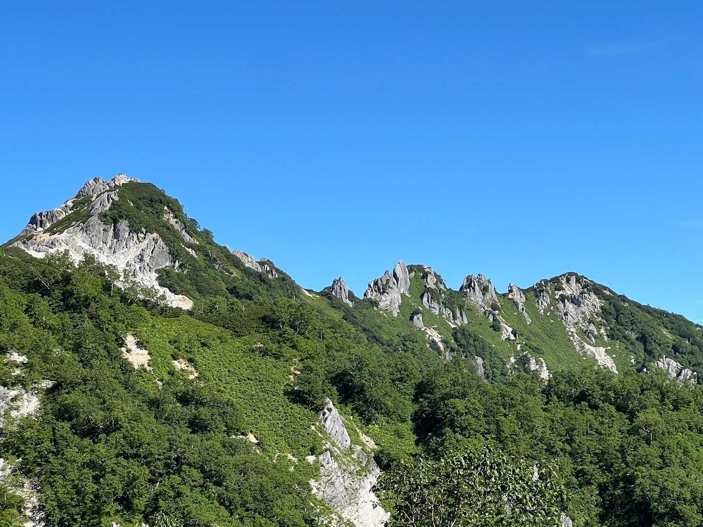 燕岳登山口-第1ベンチ-第2ベンチ-第3ベンチ-富士見ベン 往復コースの写真