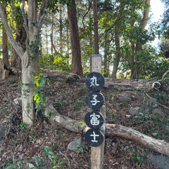 ピークハントの為、丸子富士までピストン。