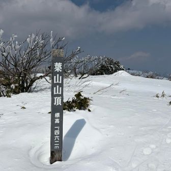 誰もいない静かな山頂😌