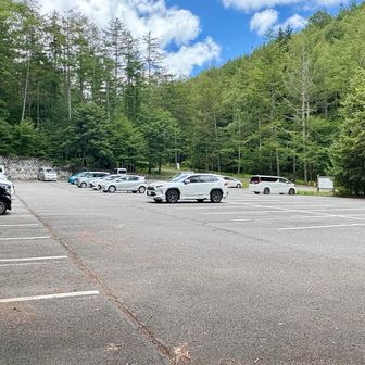 駐車場は空いてました