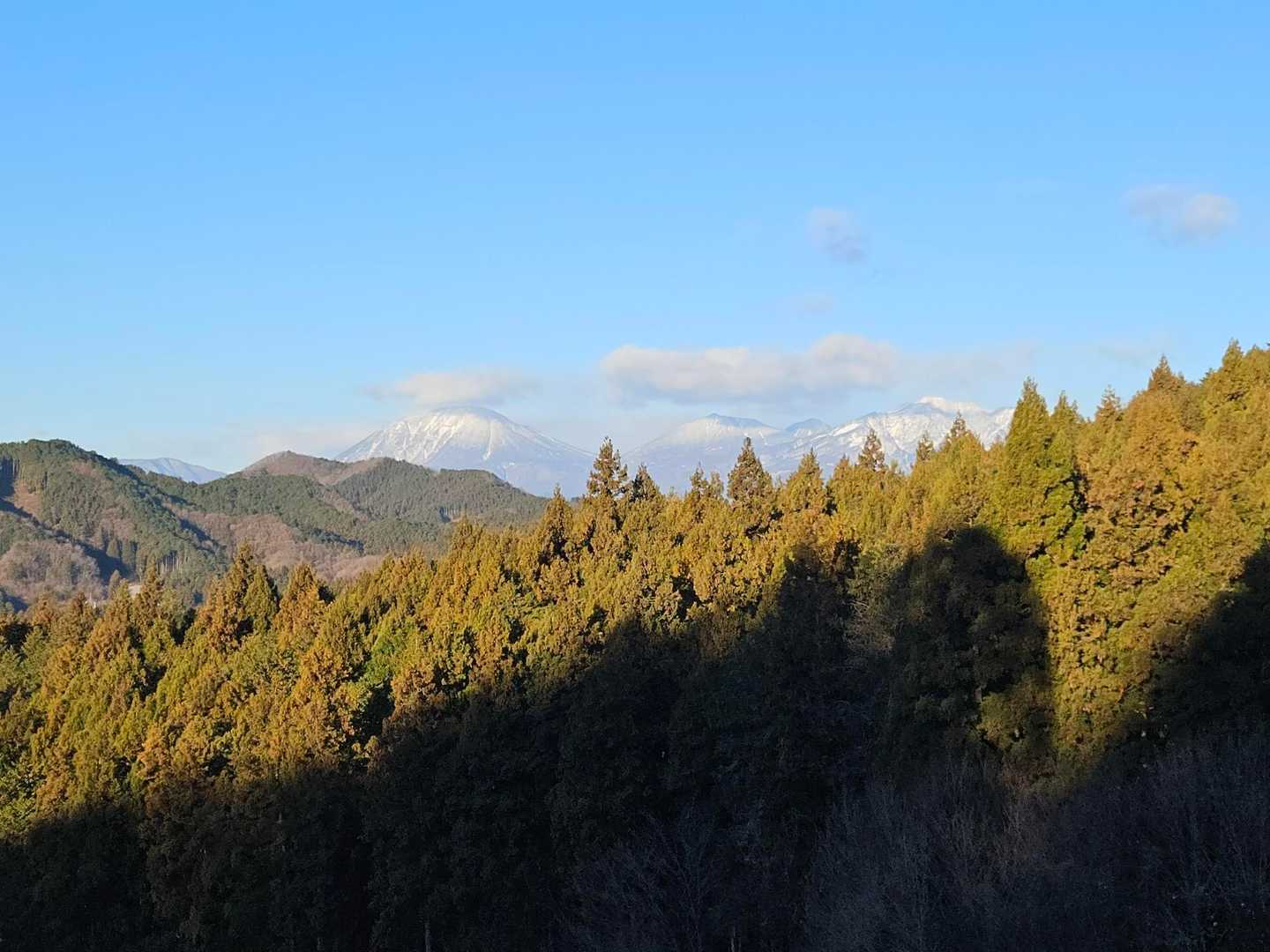 男体さーん他,雪山になってますね（笑）