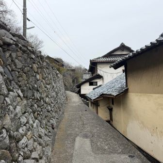 確かに特殊な街並みですが住んでいる人はいないような静けさです。