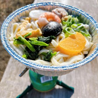 セブンの鍋焼きうどん