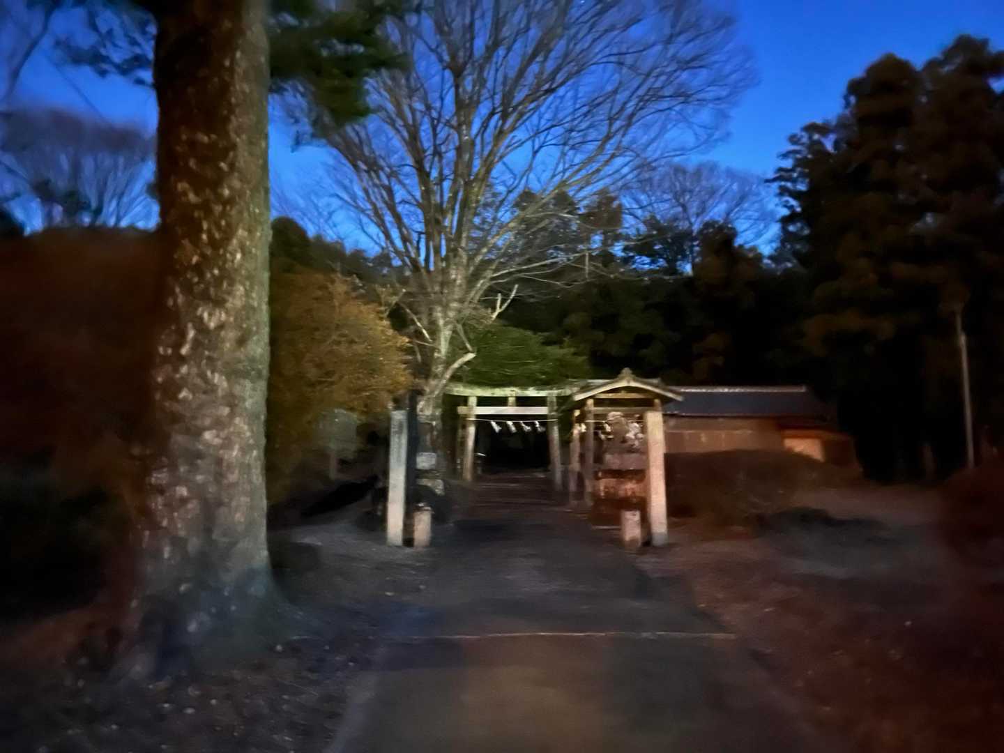 三毳神社下宮からスタート