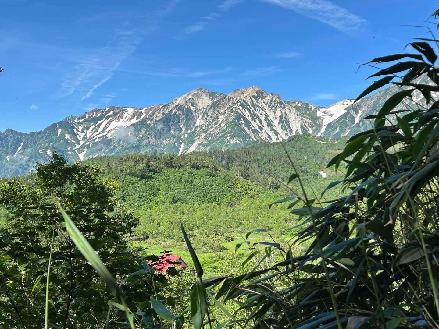 栂池自然園の登山口 往復コースの写真