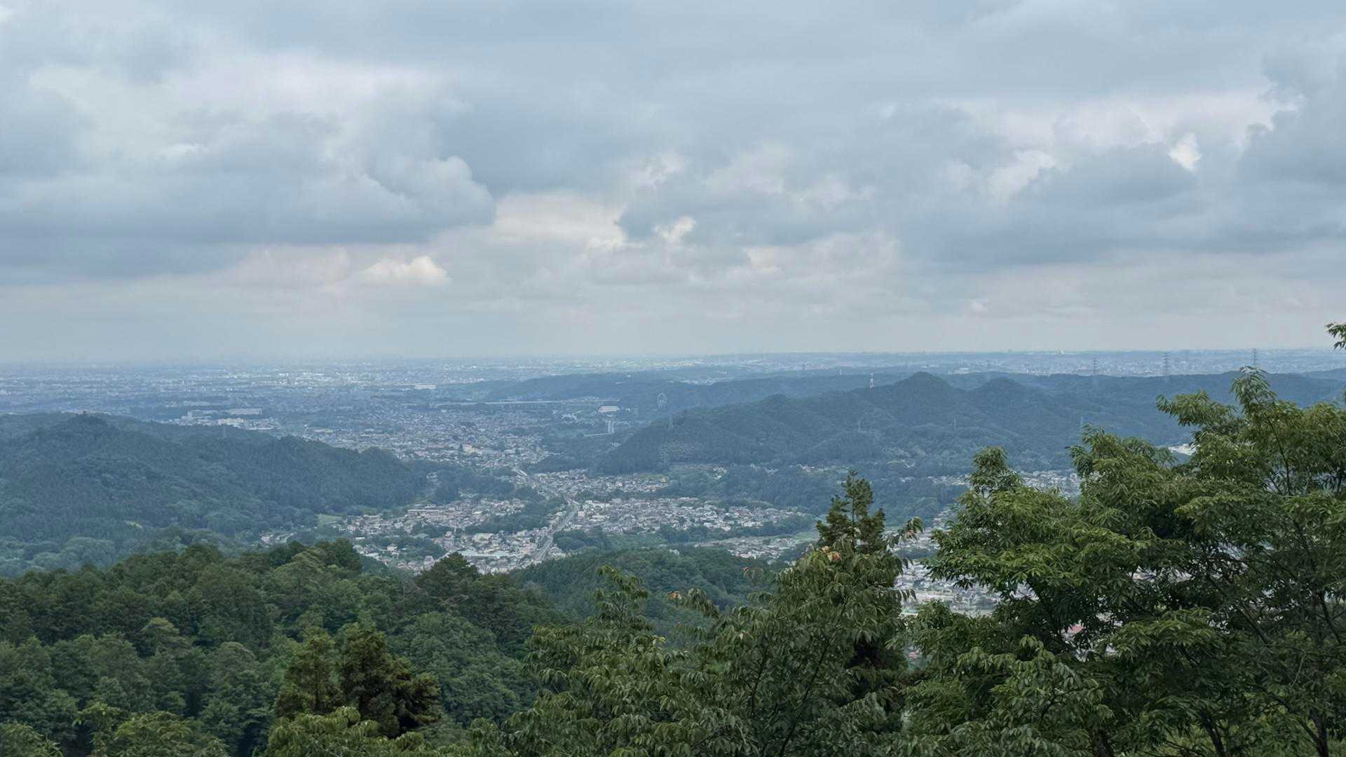曇りだけど広がり感が良き