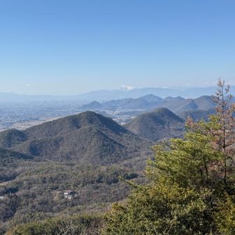 伊吹金華山方面