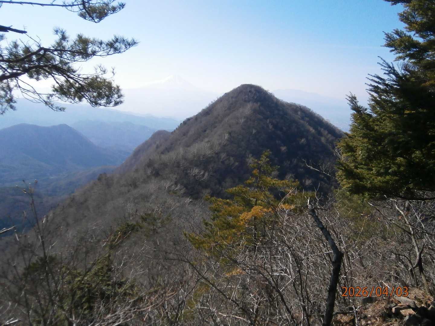 これから行く茅ケ岳
懐かしい