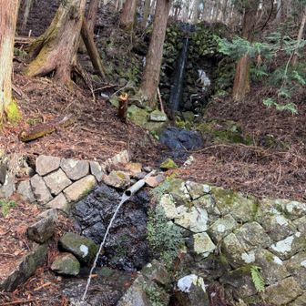 ここで靴が洗えそうだと思って綺麗にさせてもらった。