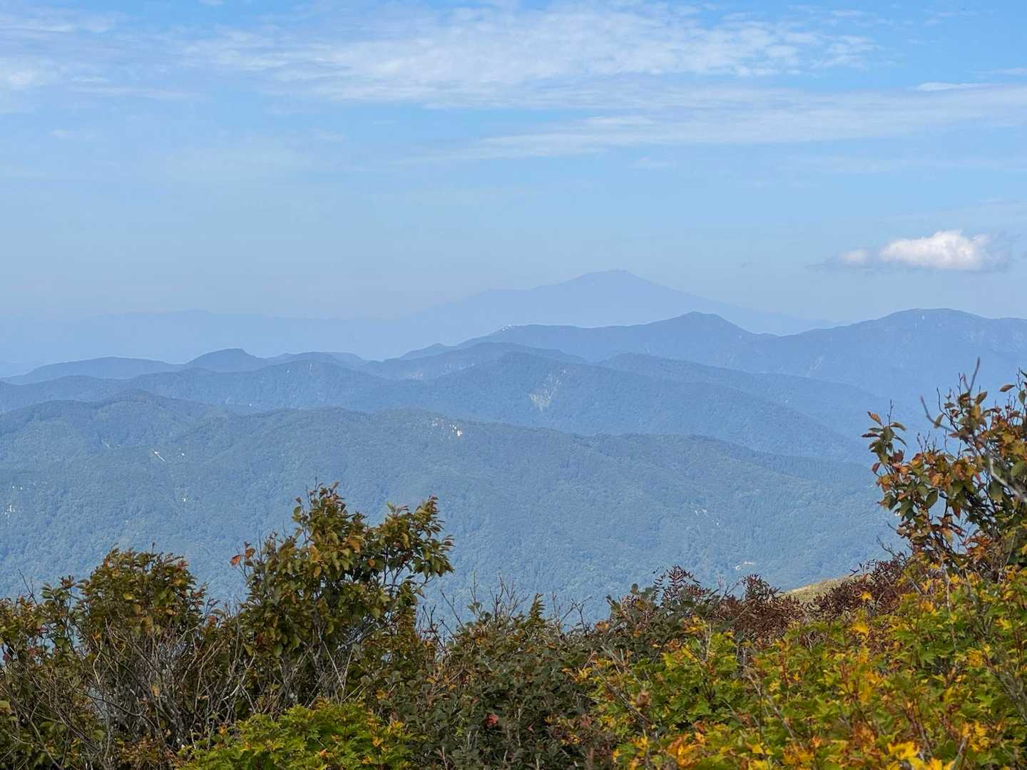 鳥海山も見えた👀
