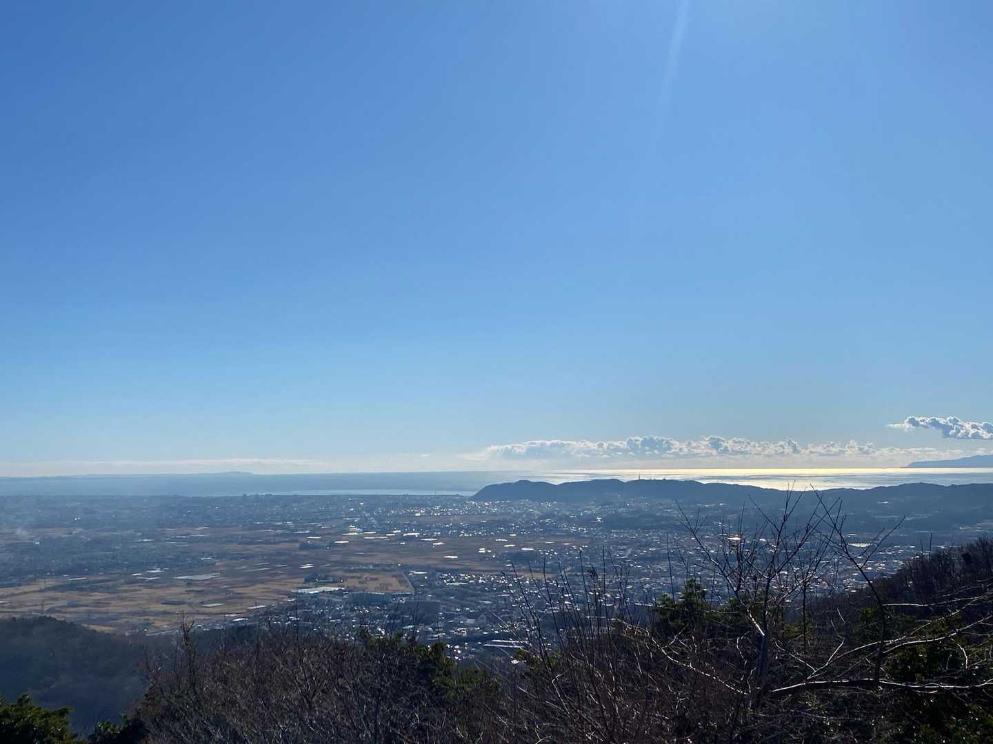 聖峰　登山口-聖峰-高取山-念仏山-善波山-吾妻山-弘法山 縦走コースの写真